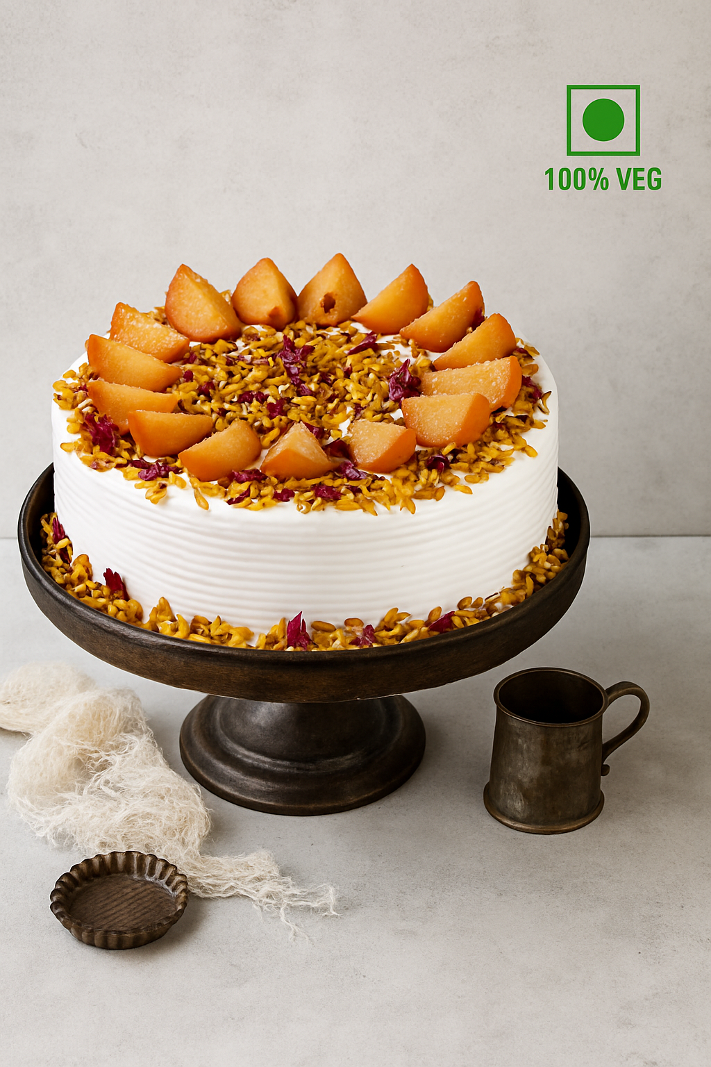 Gulab Jamun Cake